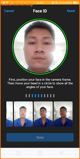 Face ID & Face Lock Screen screenshot