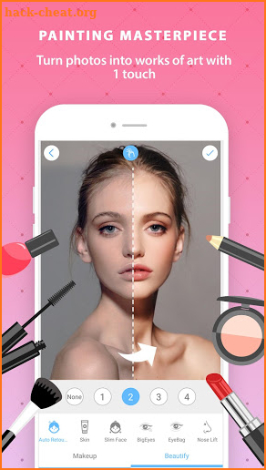 Face Makeup Camera & Beauty Photo Makeup Editor screenshot