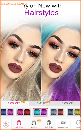 Face Makeup Editor - Beauty Selfie Photo Camera screenshot