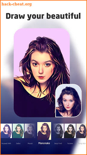 Face Master App - carton emoji screenshot