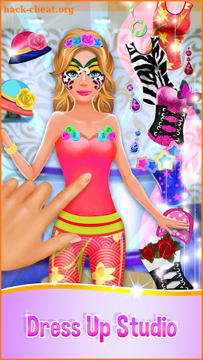 Face Paint Party Dress Up Games screenshot
