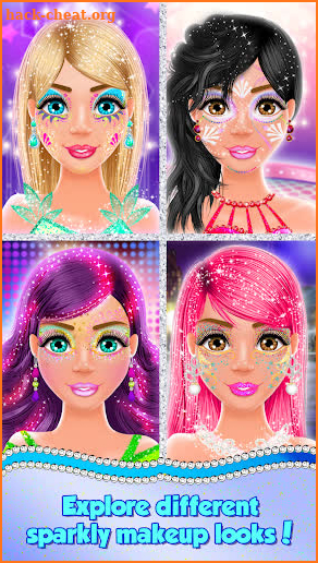 Face Paint Salon: Glitter Makeup Party Games screenshot