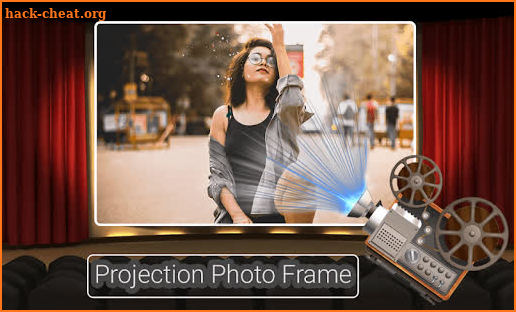 Face Projector Photo Frames screenshot