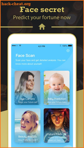 Face Scan - Face Analysis, Predict Baby & Fortune screenshot