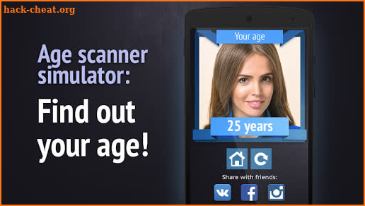 Face scanner: What age screenshot