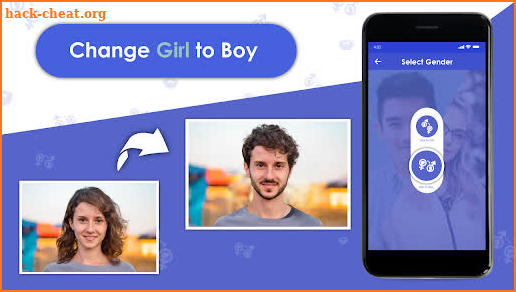Face swap online Gender Swap Face Changer screenshot