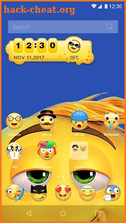 Face Theme - 3D Emoji Theme & HD Wallpaper screenshot