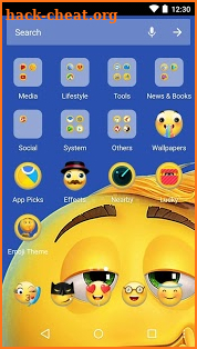 Face Theme - 3D Emoji Theme & HD Wallpaper screenshot