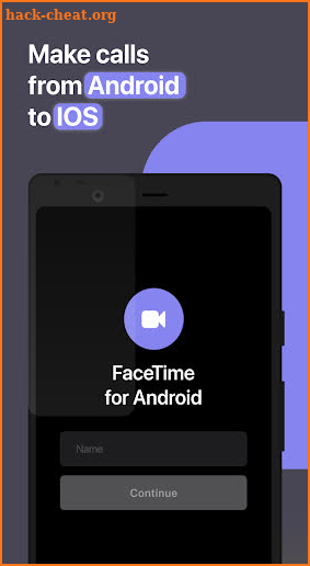 Face Time for Android screenshot