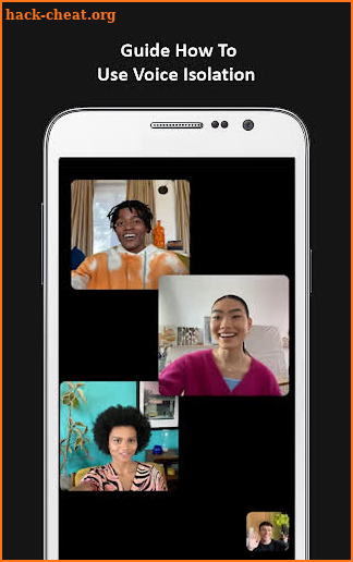 Face time tips for videocall screenshot