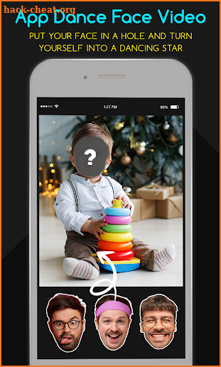 Face Video - App Dance Face screenshot