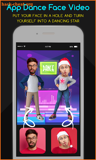 Face Video - App Dance Face screenshot