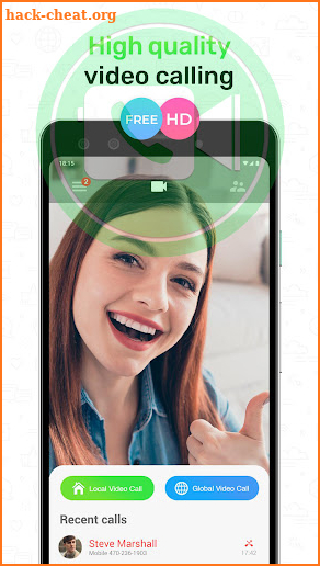 Face Video Call Messaging For Android Tips screenshot