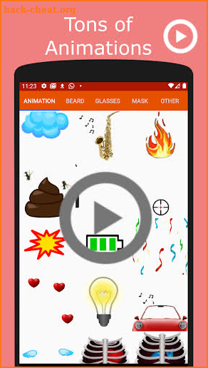 Face Video Maker - animated stickers screenshot