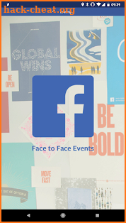 Facebook Face to Face Events screenshot