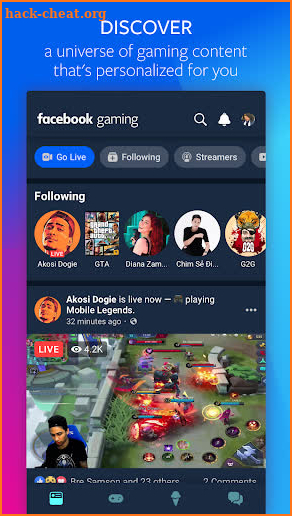 Facebook Gaming: Watch, Play, and Connect screenshot