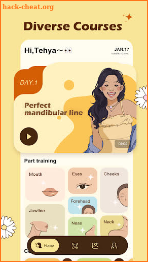 FaceGlow:Face Yoga & Skincare screenshot