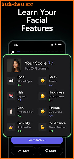 FaceIQ - AI Face Analyzer screenshot