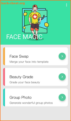 FaceMagic screenshot