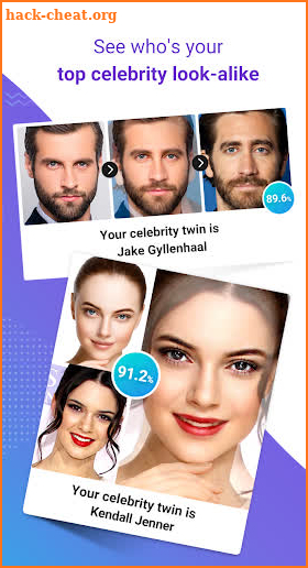 FaceMatch: Which celebrity do I look like? screenshot