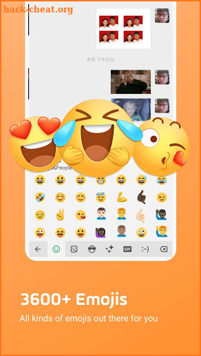 Facemoji Keyboard for Tecno-Themes & Emojis screenshot