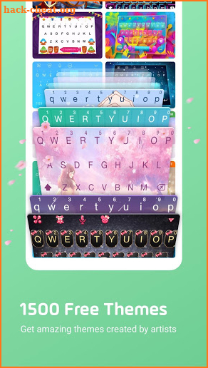 Facemoji Keyboard for Tecno-Themes & Emojis screenshot