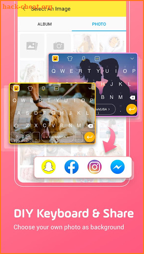 Facemoji Keyboard Lite for Xiaomi - Emoji & Theme screenshot