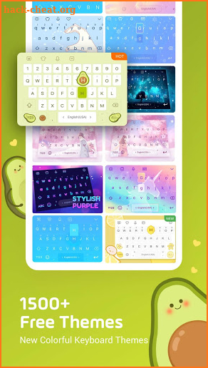 Facemoji Keyboard Lite for Xiaomi - Emoji & Theme screenshot