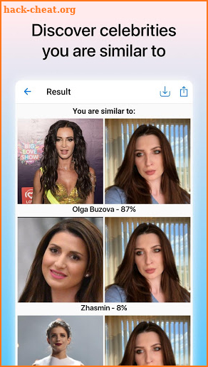 Facer – Celebrity Look Like You screenshot