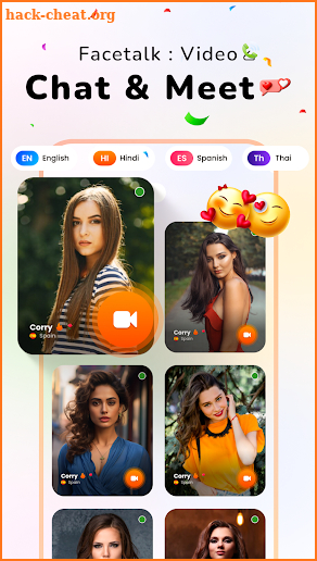 FaceTalk - Video Chat & Meet screenshot