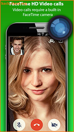 Facetime face Dial Calls screenshot