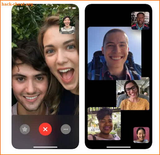 FaceTime for Android screenshot