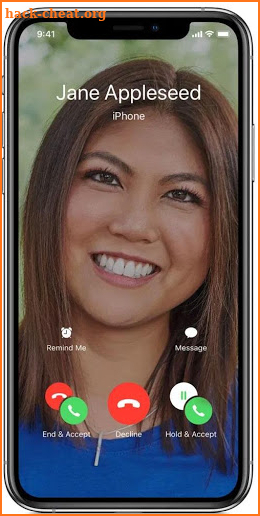 Facetime like video call app screenshot