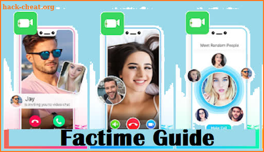 FaceTime Video Chat Call Guide screenshot