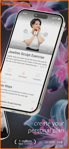 FaceTone: Face Fitness & Yoga screenshot