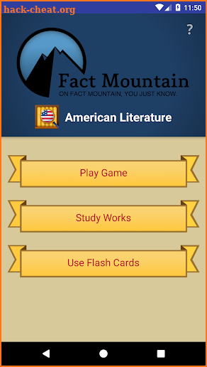 Fact Mountain – 19th-Century American Literature screenshot