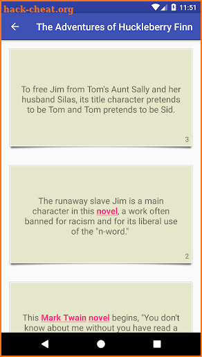 Fact Mountain – 19th-Century American Literature screenshot