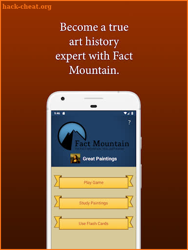 Fact Mountain — Great Paintings screenshot