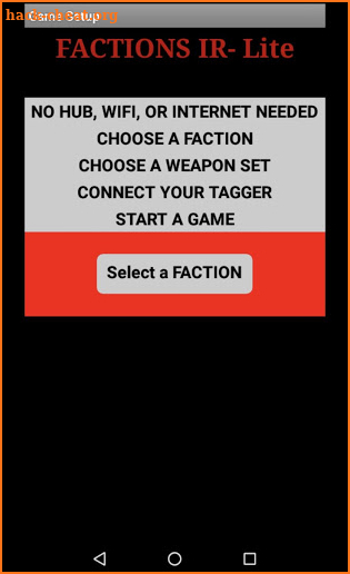 Faction IR Lite screenshot