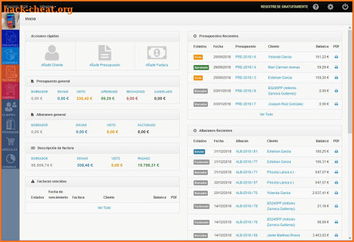 FacturaOne - ERP Management bills with Mobility screenshot