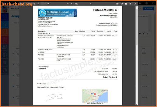 FacturaOne - ERP Management bills with Mobility screenshot