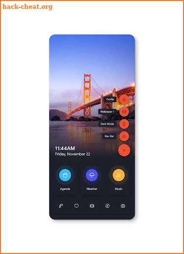 FadedHome for KLWP screenshot