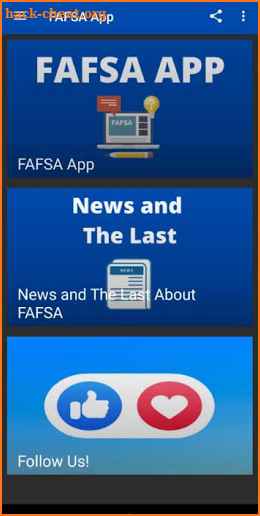 FAFSA App screenshot