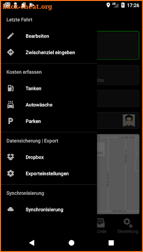 Fahrtenbuch screenshot