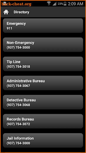 Fairborn Police Department screenshot