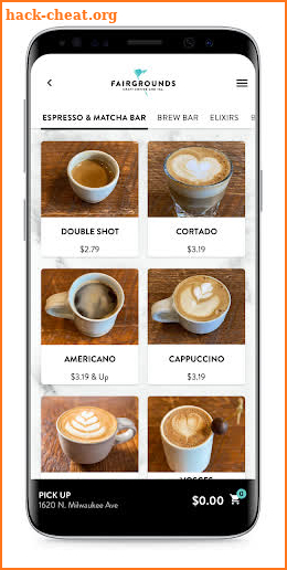 Fairgrounds Coffee & Tea screenshot