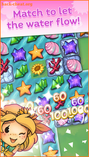 Fairy Blossom Charms - Free Match 3 Story Puzzle screenshot