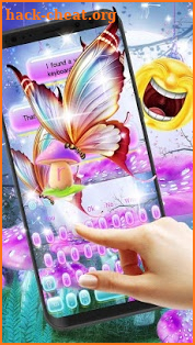 Fairy Butterfly Keyboard screenshot