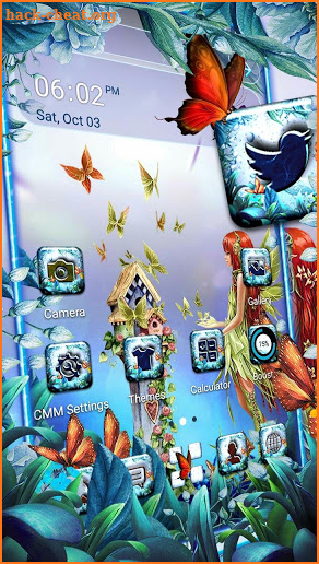 Fairy Butterfly Theme Launcher screenshot