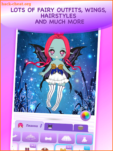 Fairy Chibi Dress Up Avatar Creator screenshot